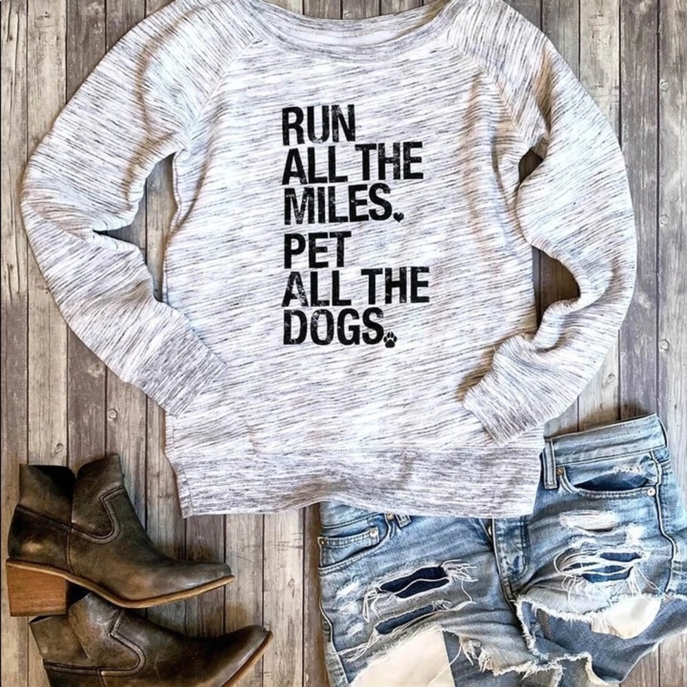 Run/Dog Sweater 🐶🖤